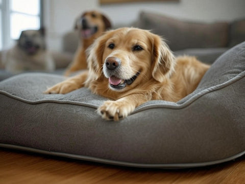 Orthopedic Dog Beds for Large Dogs: Why Large Breed Puppies Need More Sleep for Proper Growth and Development