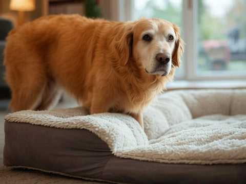 Dog Beds for Older Dogs: What Your Dog’s Sleeping Position Says About Their Health and Comfort